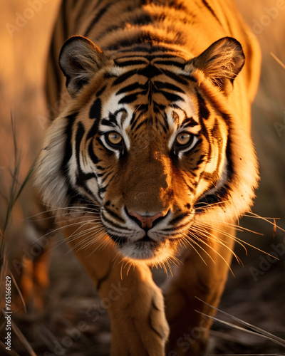 Wildlife photography  tiger   reated with Generative Ai