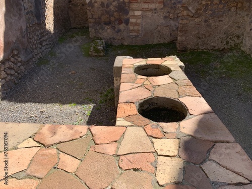Pompeii archaeological site, Naples, Italy
