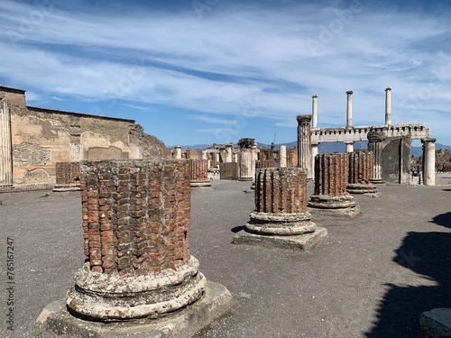 Pompeii archaeological site, Naples, Italy
