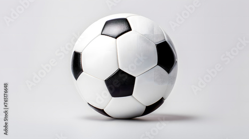 soccer ball on withe background