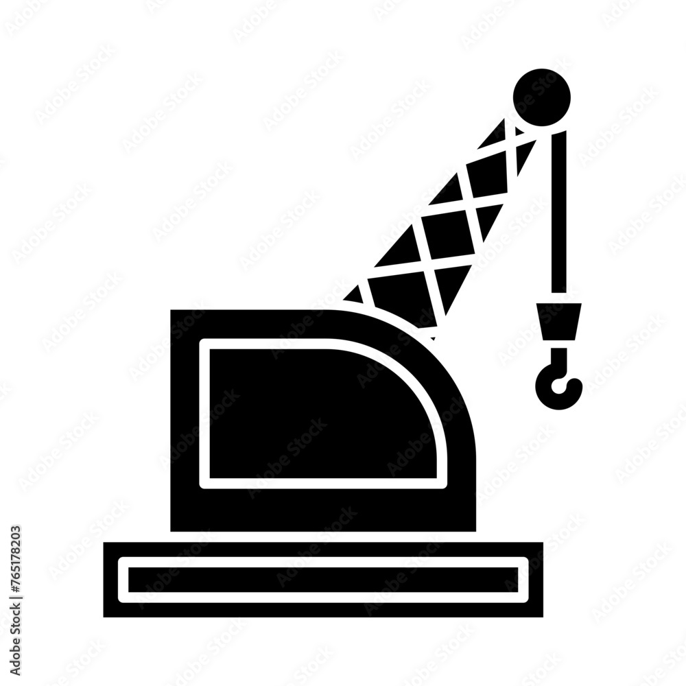 Crane Icon Design