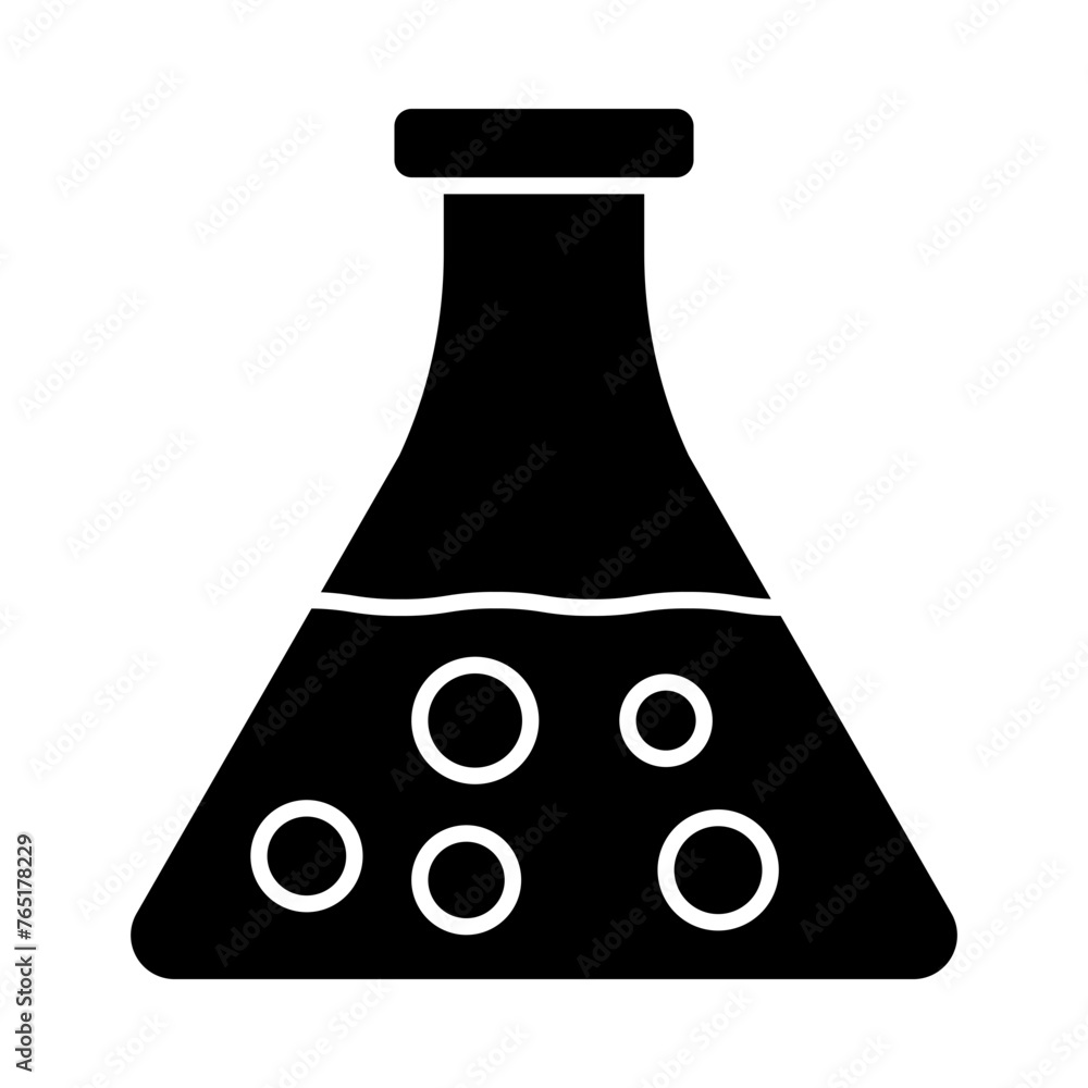 Chemical Flask Icon Design Chemical Flask Icon Design