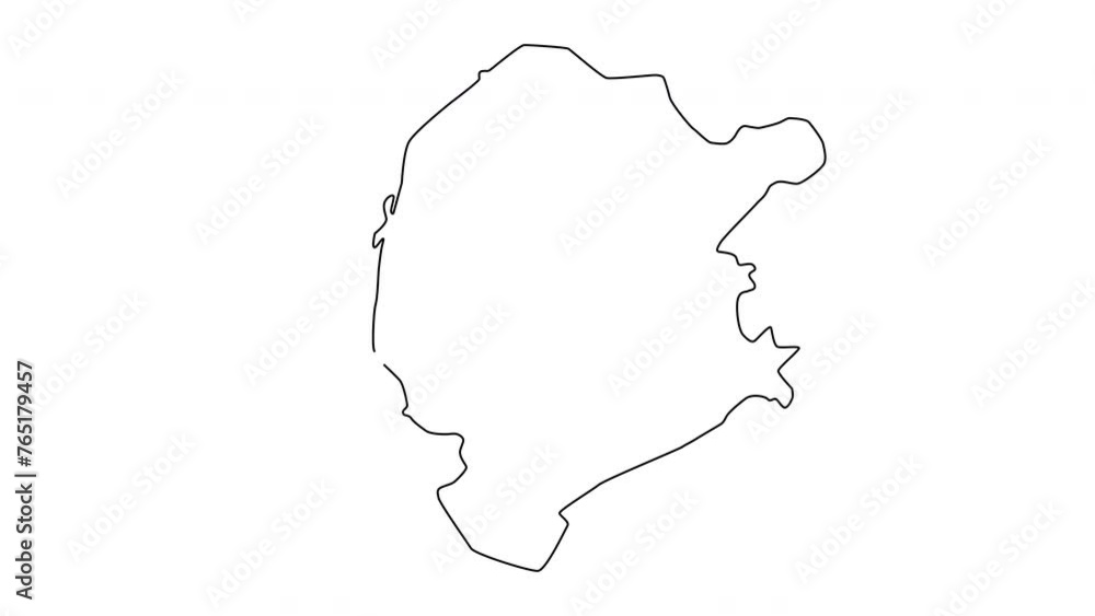 sketch of a map of Tashkent in Uzbekistan sketch of a map of Tashkent in Uzbekistan