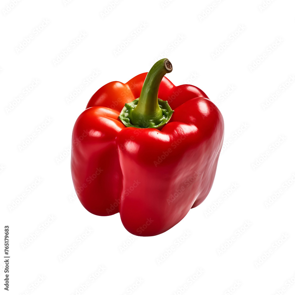 Red Paprika (PNG) isolated on transparent background Red Paprika (PNG) isolated on transparent background
