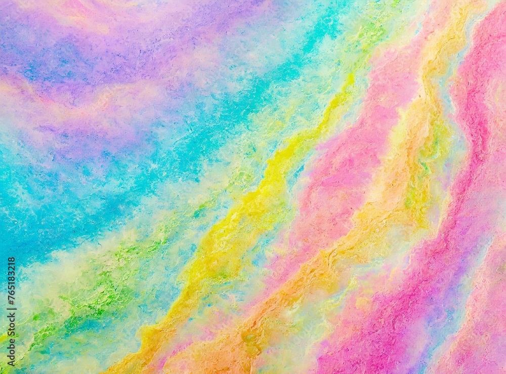 Colorful psychedelic abstract. Pastel color waves for background