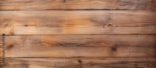Close-up of a wooden wall with brown stain