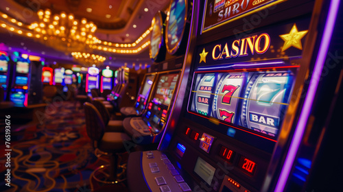 Casino Slot Machine, Gambling in Vegas