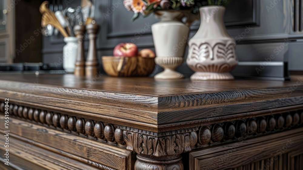 This elegant design combines Dark Oak and English Manor elements for a timeless traditional home decor and furniture showcase. This elegant design combines Dark Oak and English Manor elements for a timeless traditional home decor and furniture showcase.