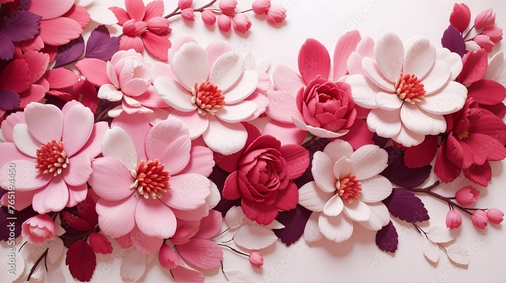 pink blossom in spring, floral background pink blossom in spring, floral background