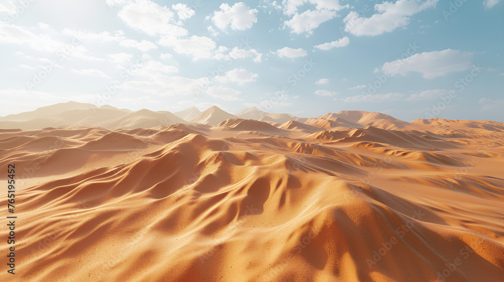 Desert Sahara Desert Landscape View Aspect 16:9 Desert Sahara Desert Landscape View Aspect 16:9