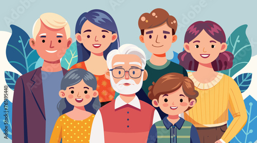 Family Portrait With Three Generations