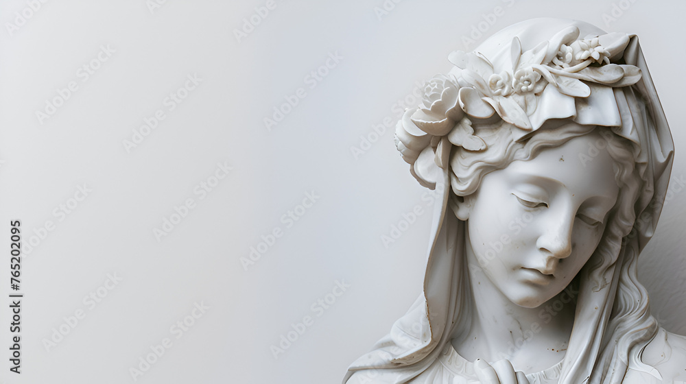 statue of holy mary isolated statue of holy mary isolated