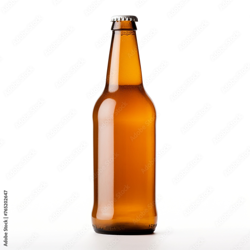 beer isolated on white background сreated with Generative Ai beer isolated on white background сreated with Generative Ai