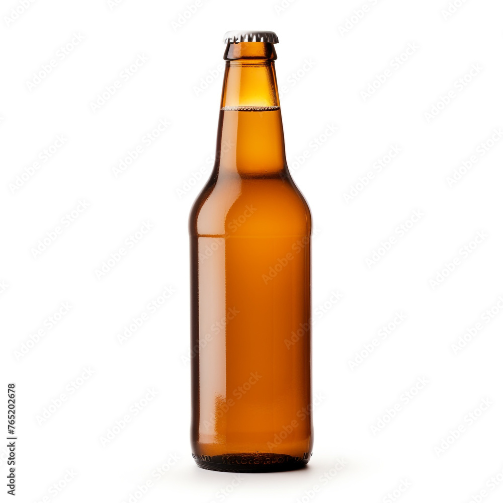 beer isolated on white background сreated with Generative Ai beer isolated on white background сreated with Generative Ai