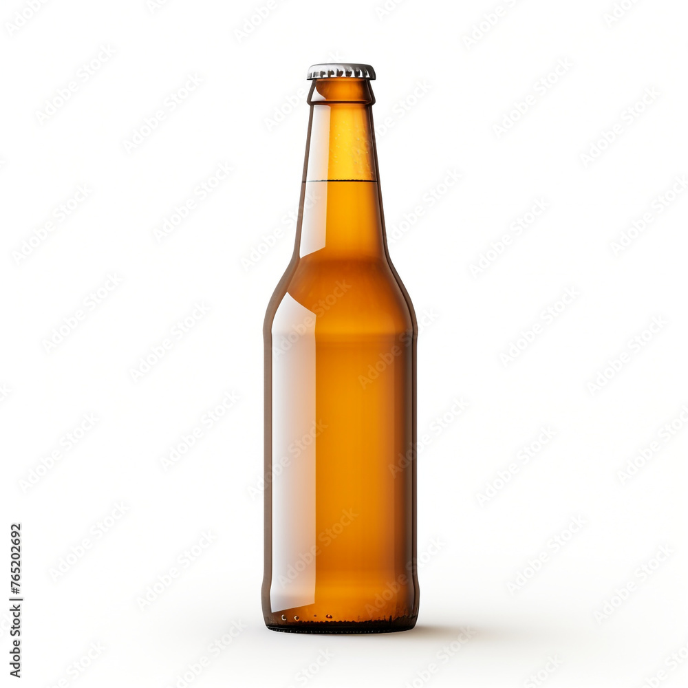 beer isolated on white background сreated with Generative Ai beer isolated on white background сreated with Generative Ai