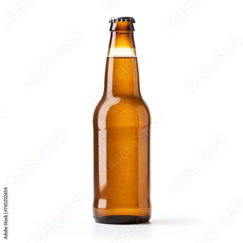 beer isolated on white background сreated with Generative Ai