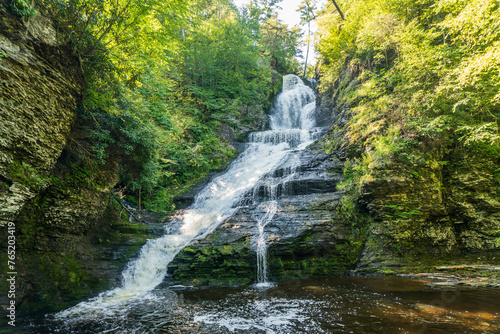 Dingmans Falls at Delaware Water Gap National Recreation Area, Pennsylvania photo