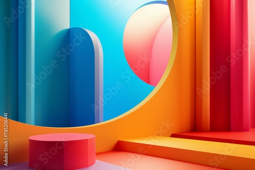 Abstract 3D illustration Background, Abstract 3d background, 3d background, abstract background, colorful abstract 3d background, colorful 3d background, background design