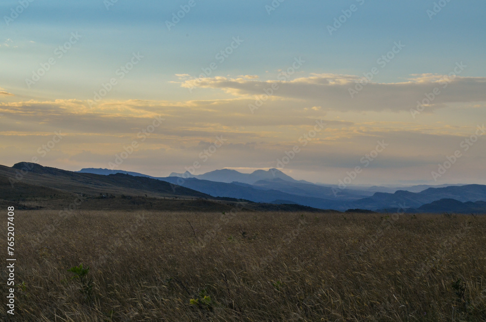 Mountains in the state of Minas Gerais in Brazil. They are part of the Serra do Cipó region.