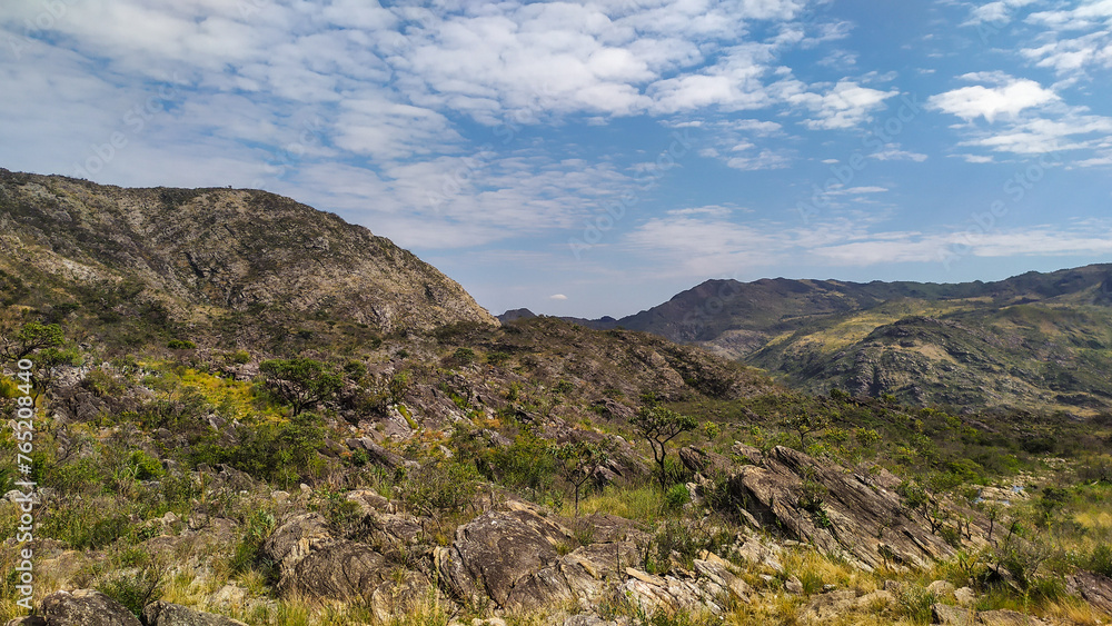Mountains in the state of Minas Gerais in Brazil. They are part of the Serra do Cipó region. Mountains in the state of Minas Gerais in Brazil. They are part of the Serra do Cipó region.