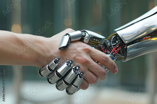 Human-Robot Handshake