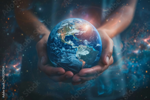 Hands Holding Earth