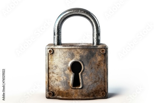 Padlock Padlock isolated on white background. Padlock isolated on white background