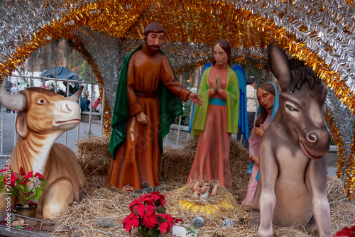 Nativity of Jesus - Christmas Decorations, Valle de Bravo, Mexico State, Mexico photo