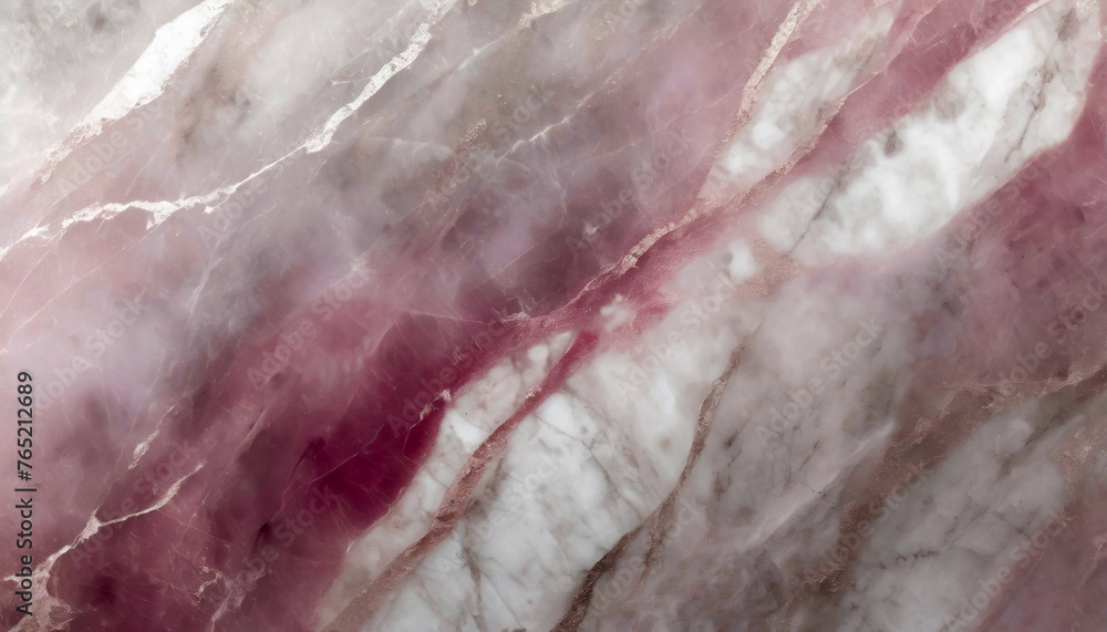 Fototapeta premium Różowe abstrakcyjne tło do projektu, tekstura marmuru, wzór w kształcie fal, tapeta