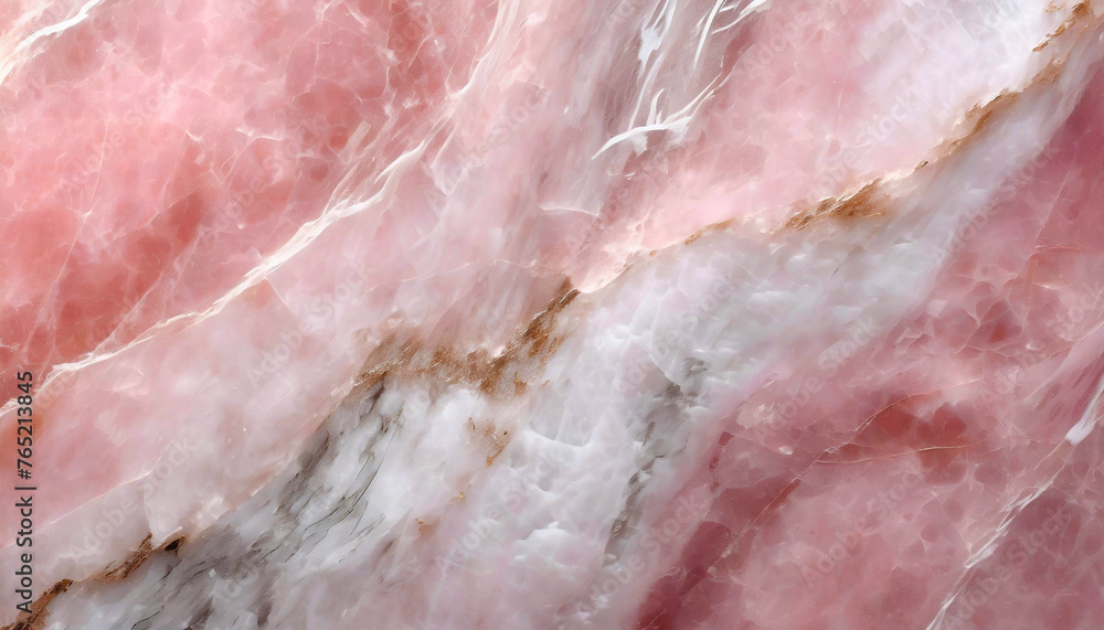 Obraz premium Różowe abstrakcyjne tło do projektu, tekstura marmuru, wzór w kształcie fal, tapeta