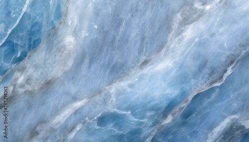 Niebieskie tło abstrakcyjne do projektu, tekstura marmuru, wzór w kształcie fal, tapeta