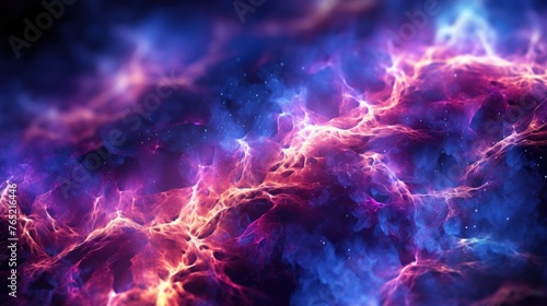 Cosmic Nebula Storm