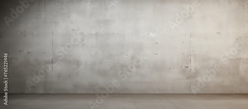 An image showing a detailed view of a white wall contrasted against a black floor surface
