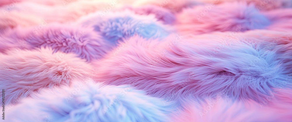 Gentle pink pastel fur background, perfect for baby newborn wallpapers, creating a soft and soothing ambiance 🌸👶