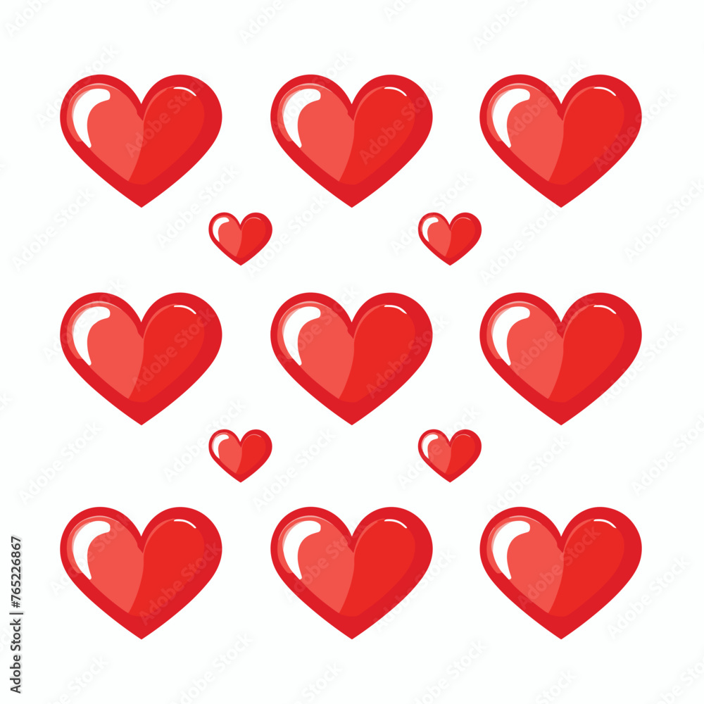 seamless pattern with hearts seamless pattern with hearts