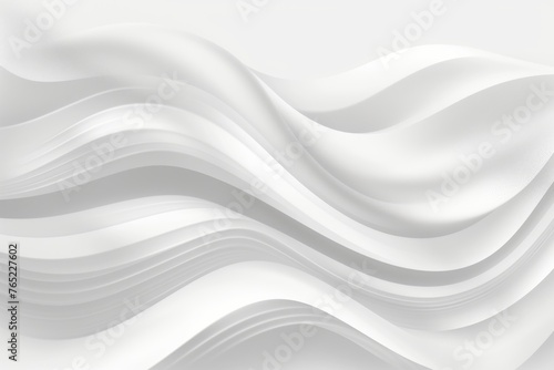 Modern Luxury Texture Abstract White and Light Gray Wave