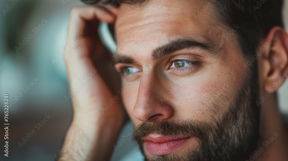young man with beard generative ai young man with beard generative ai