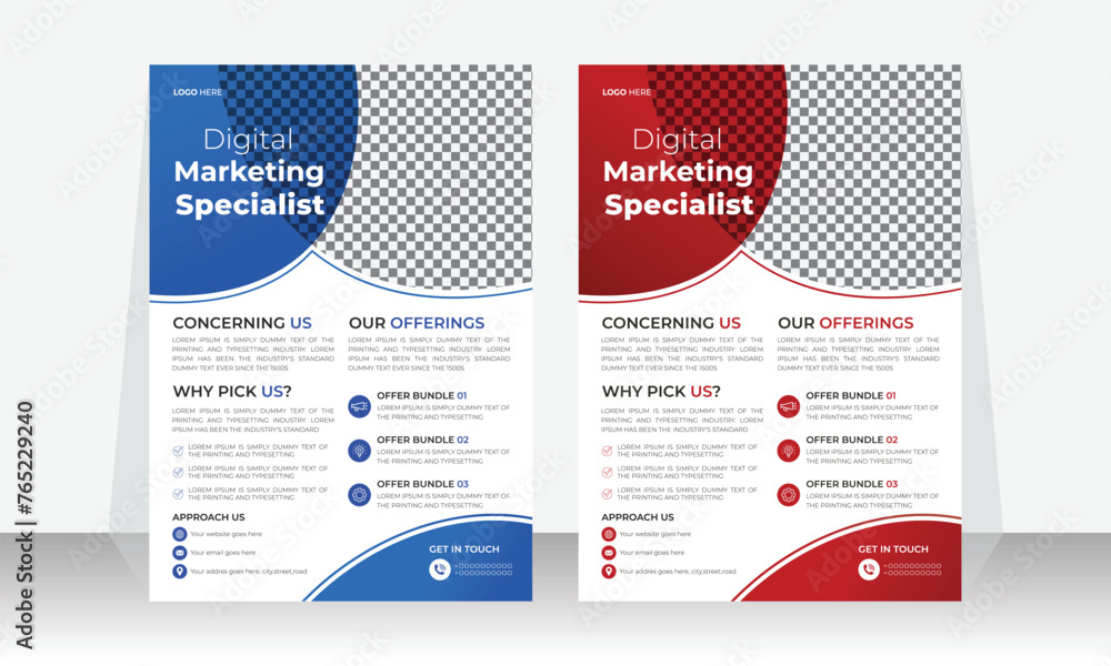 This is a corporate business flyer design, it is Fully editable.