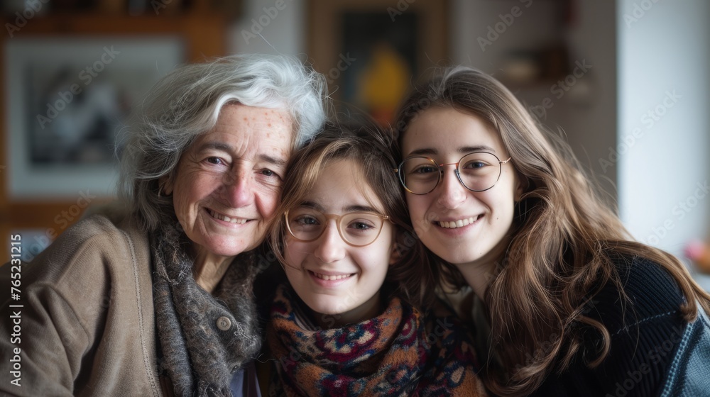 three generations of family generative ai