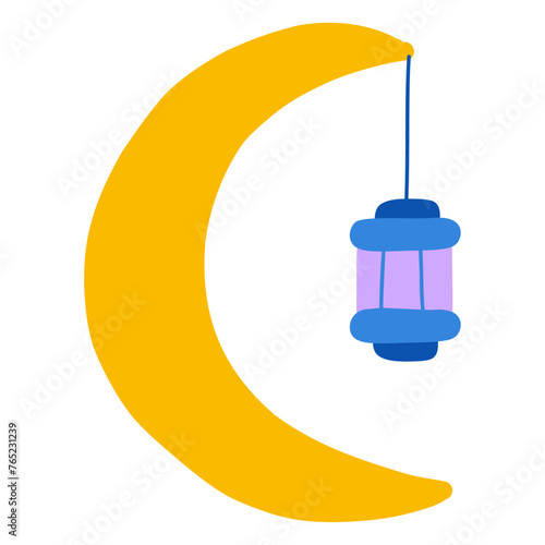 ramadan half moon (ID: 765231239)