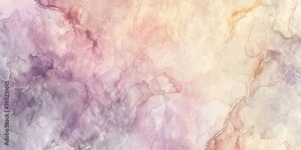 Fototapeta premium Capture vintage charm: watercolor essence with old paper, marble, stone background