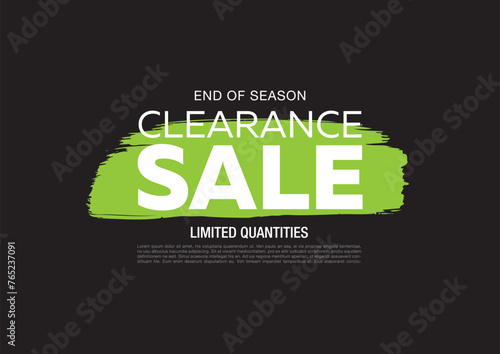sale banner layout design vector illustration
