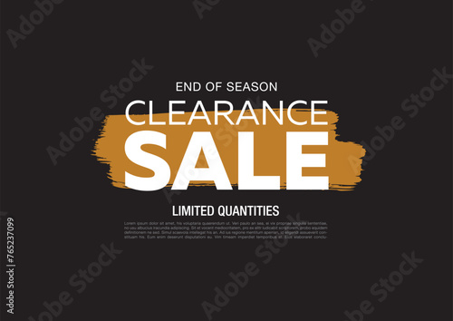 sale banner layout design vector illustration