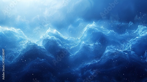 Blue texture with a smooth gradient background