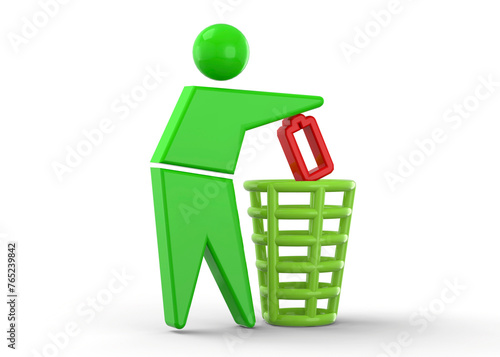 The Recycle Icon - 3D