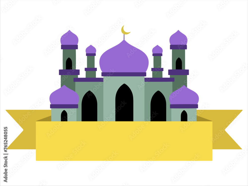 Mosque Eid Al Fitr Background