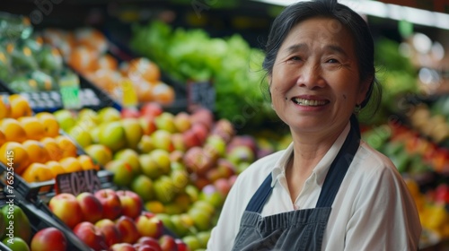 Portrait of a store worker 