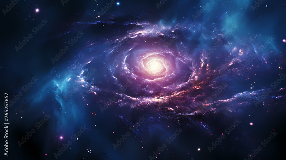 Nebula space background, galaxy illustration Nebula space background, galaxy illustration