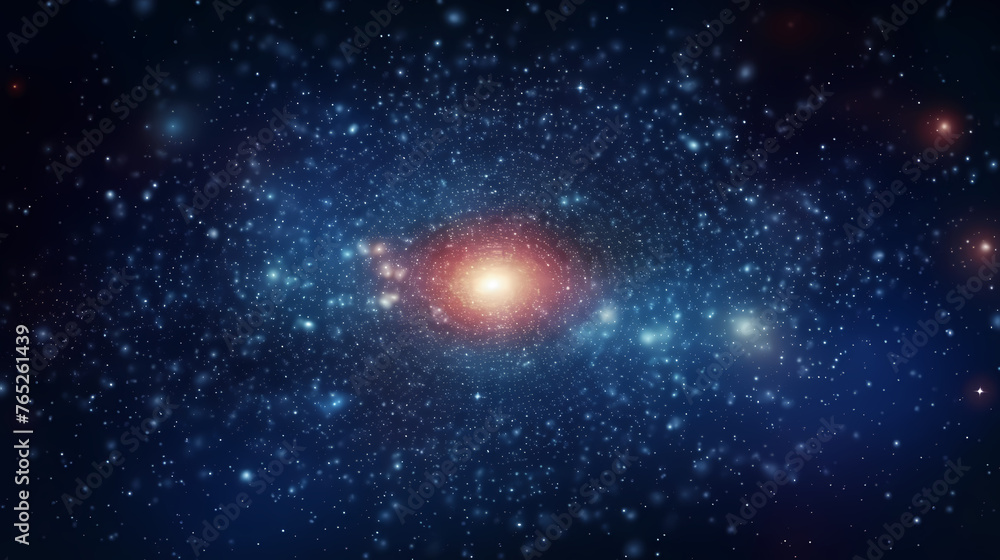 Fototapeta premium Cosmic starry sky background, nebula space