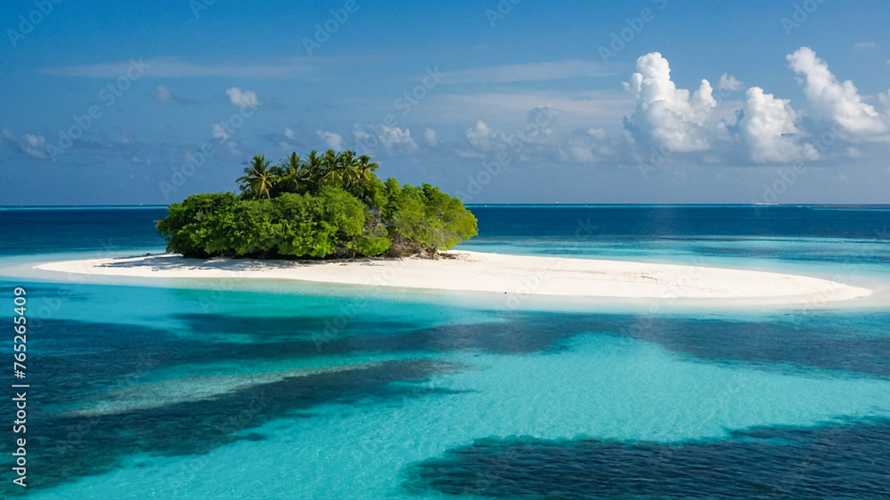 Obraz premium South Pacific Tropical Island
